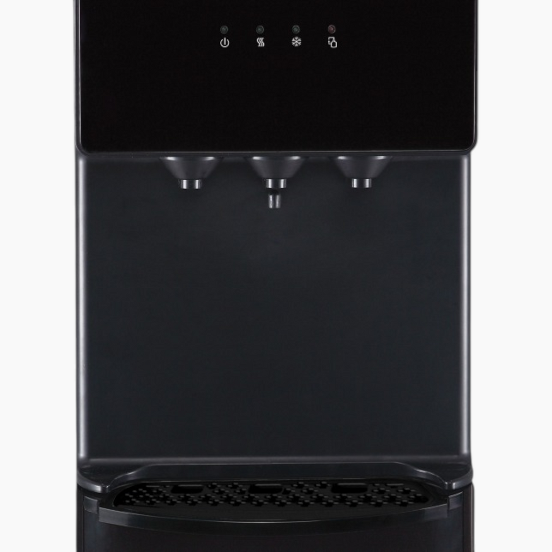 Panasonic Water Dispenser (Bottom Loading, 3-Taps, Bk-Ss)