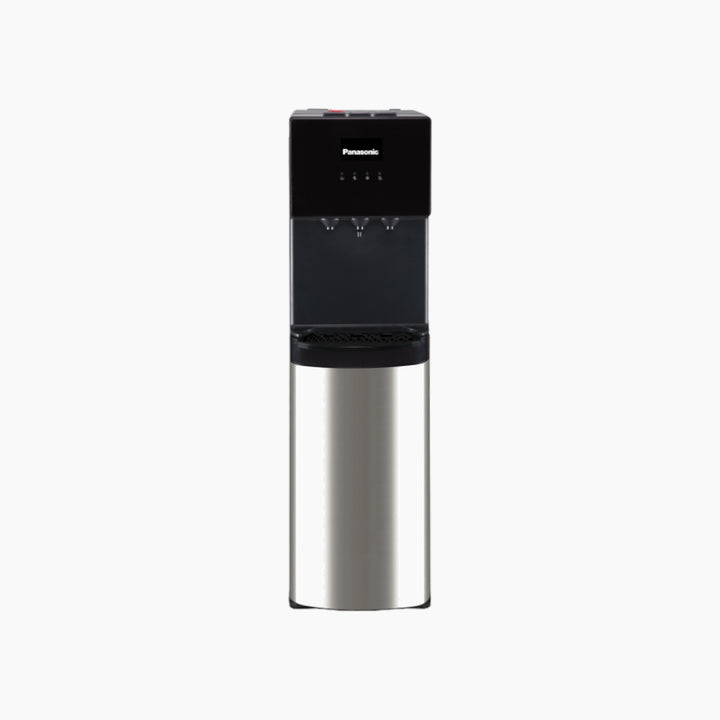 Panasonic Water Dispenser (Bottom Loading, 3-Taps, Bk-Ss)