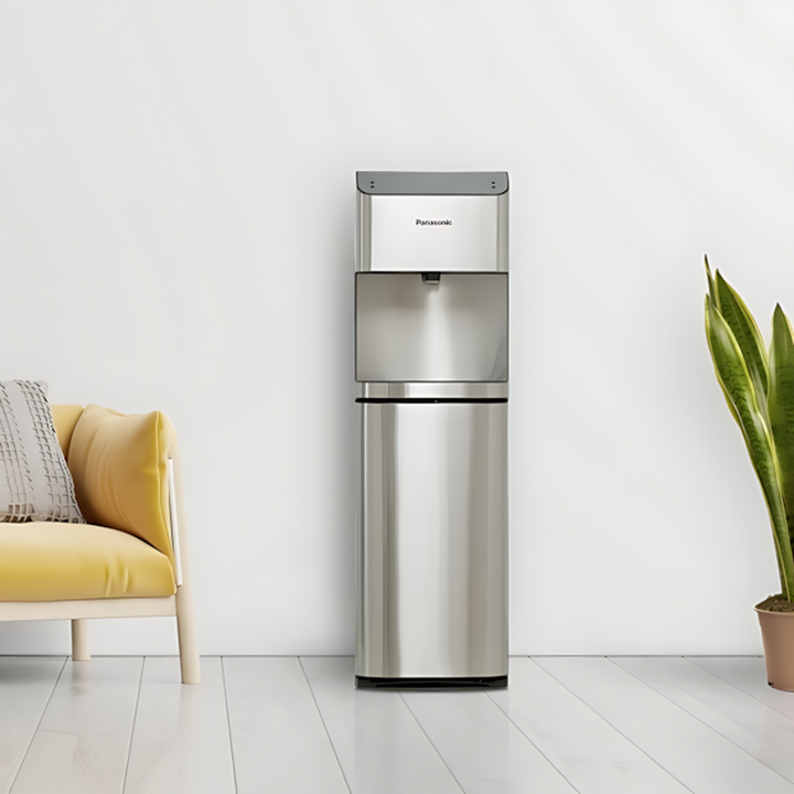 Panasonic Water Dispenser Bottom Load, Stainless 3 In 1 Spout