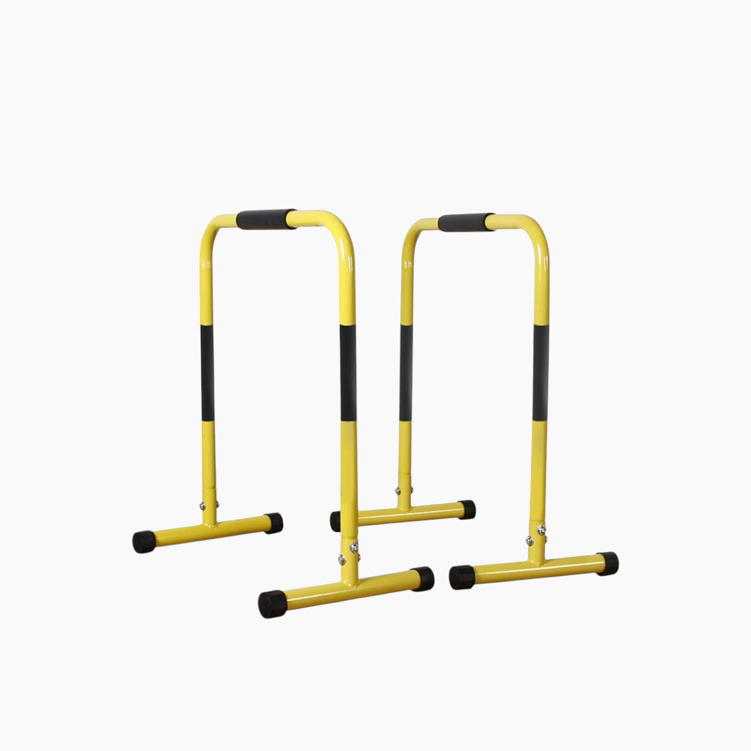 Mdbuudy parallel bars in black and yellow