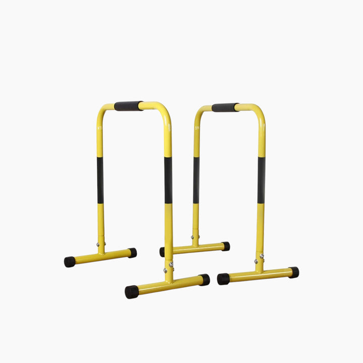 Mdbuudy parallel bars in black and yellow