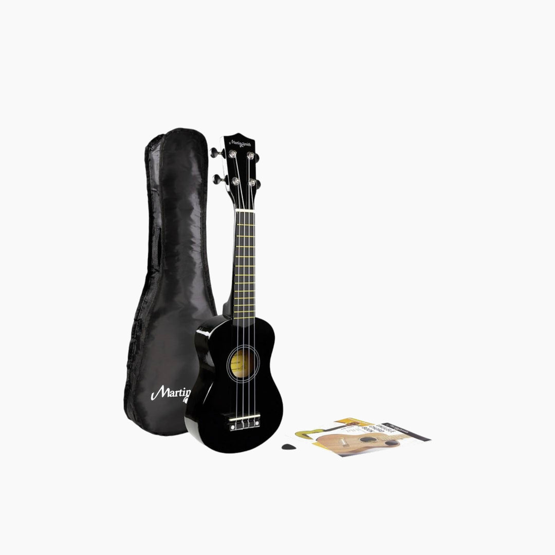 PDT Martin Smith Soprano Ukulele - Black