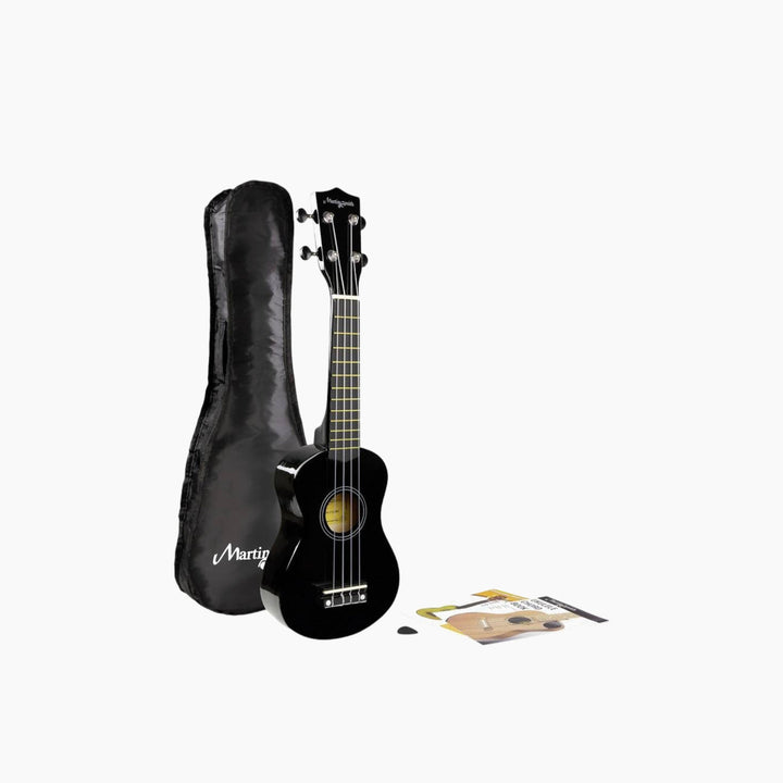 PDT Martin Smith Soprano Ukulele - Black