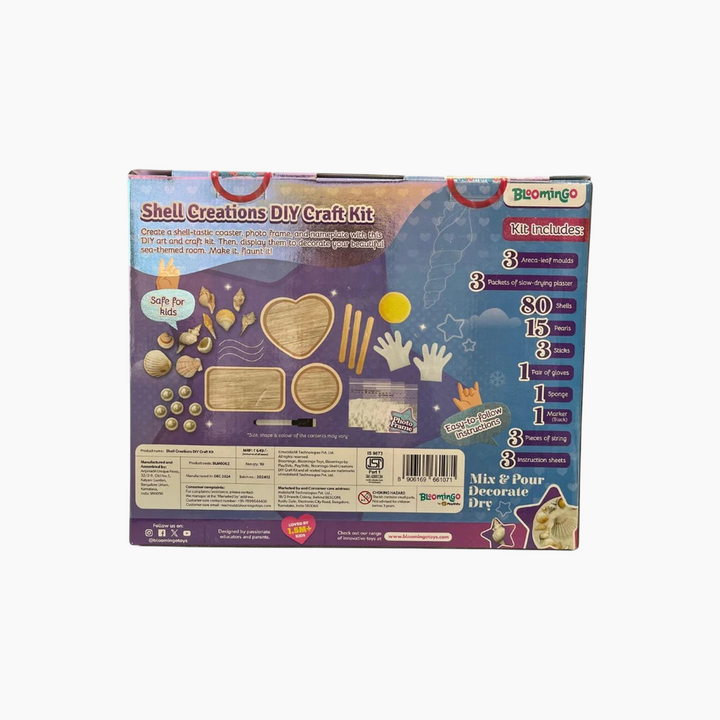 Pinca Shell Creations Diy Craft Kit