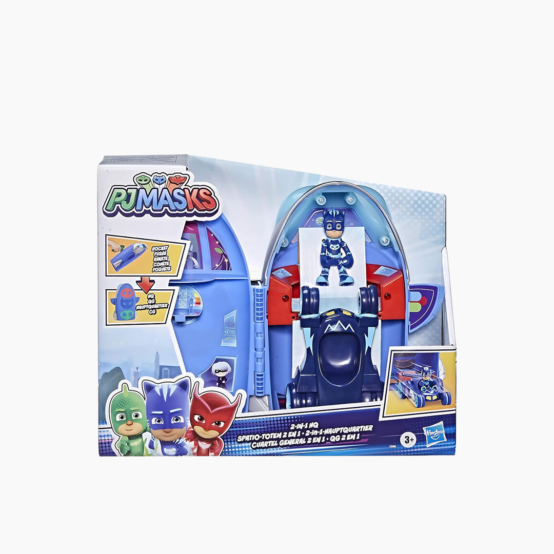 Hasbro PJ Masks 2-In-1 HQ Playset