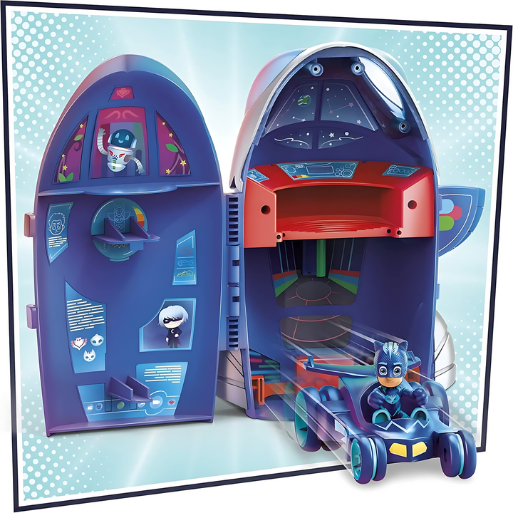 Hasbro PJ Masks 2-In-1 HQ Playset