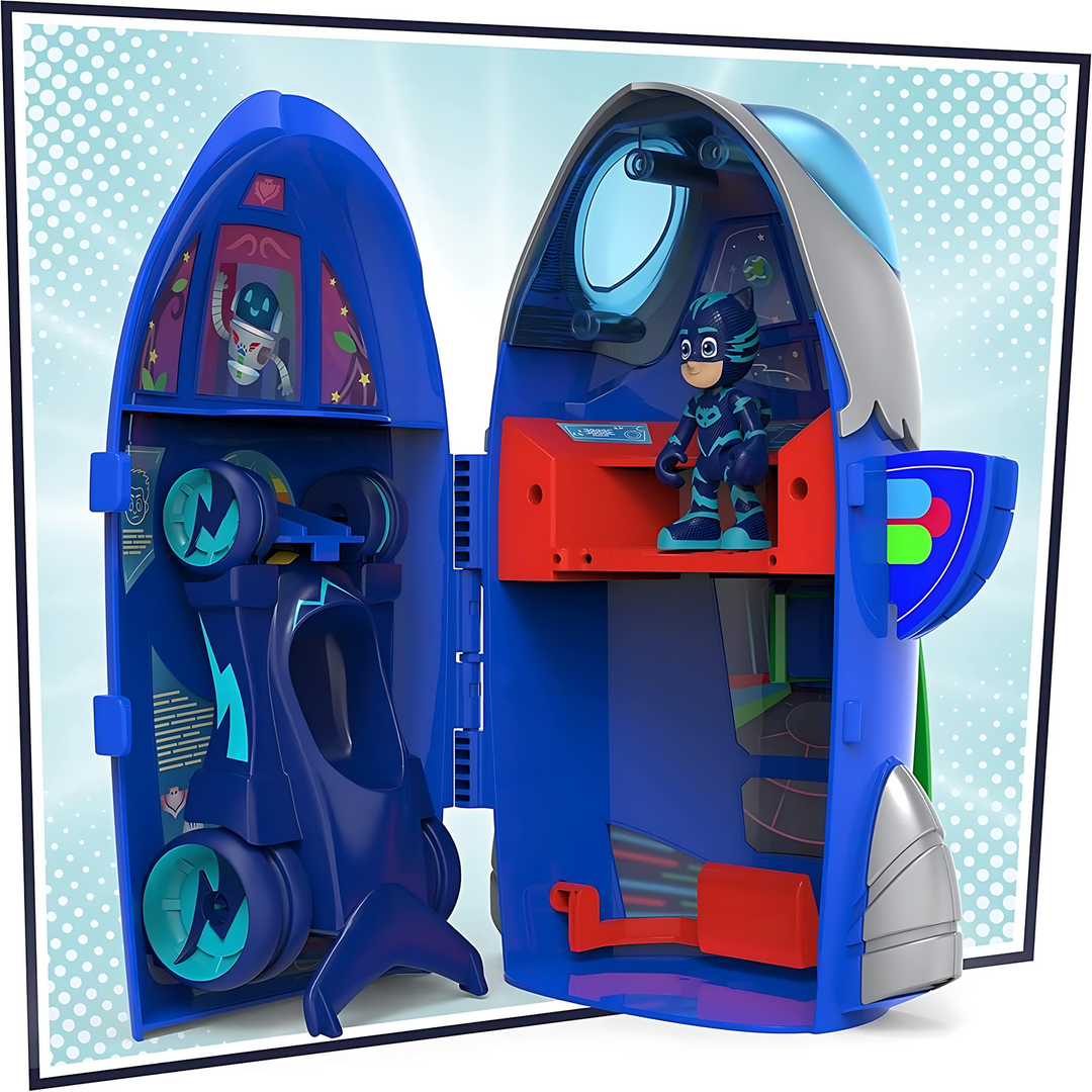 Hasbro PJ Masks 2-In-1 HQ Playset
