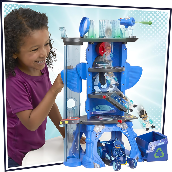 Hasbro PJ Masks Deluxe Battle HQ Playset - HUNA