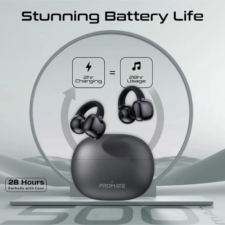 Promate AirClip AudioFit open-ear stereo earphones