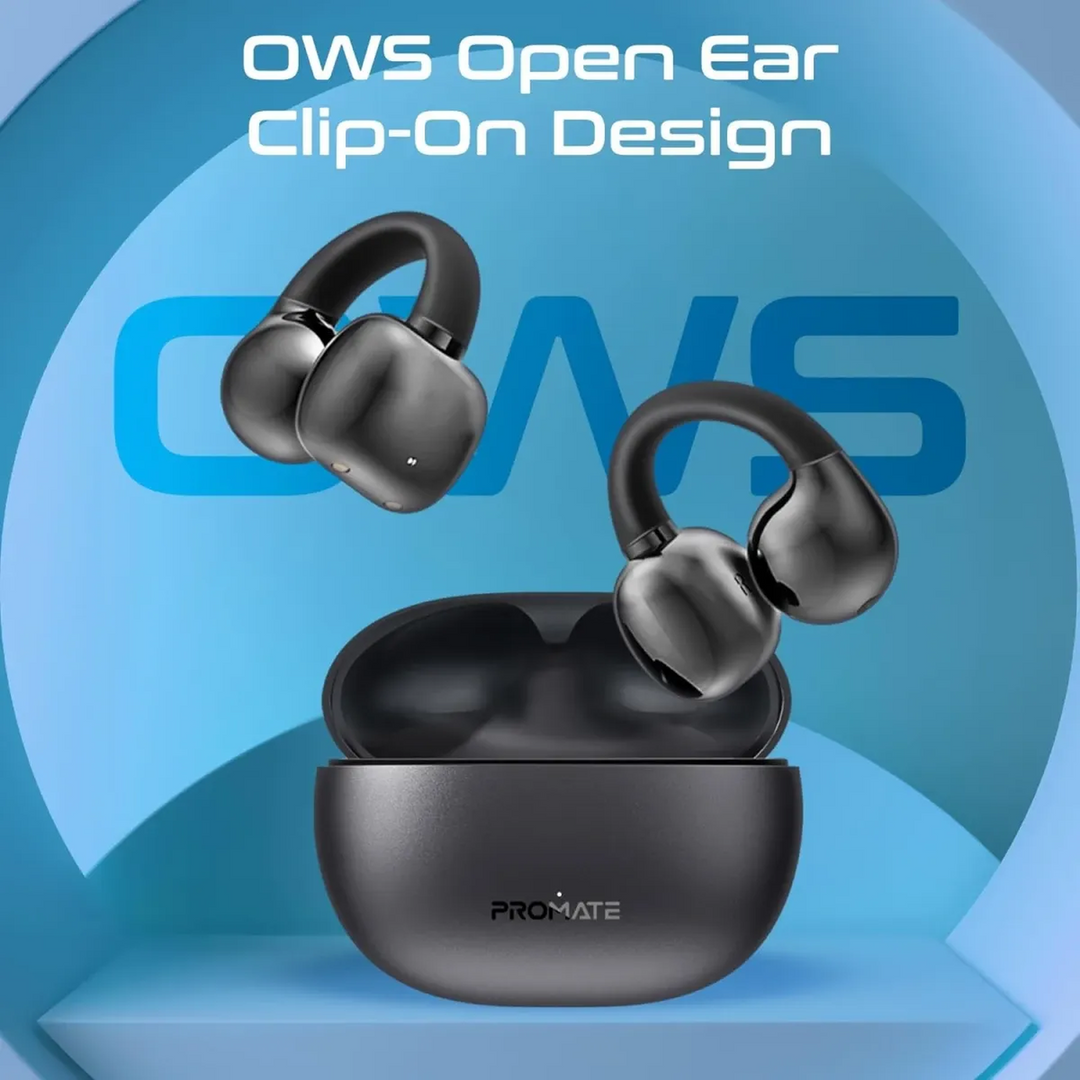 Promate AirClip AudioFit open-ear stereo earphones