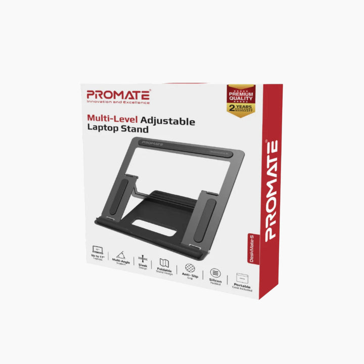 PROMATE DeskMate-5 adjustable laptop stand with aluminum design