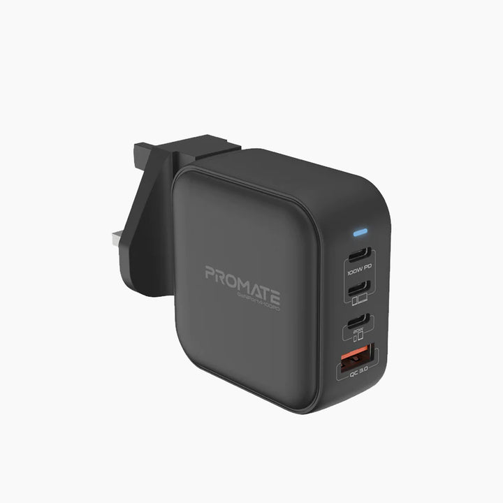 Promate 100W GaN charger with 4 ports