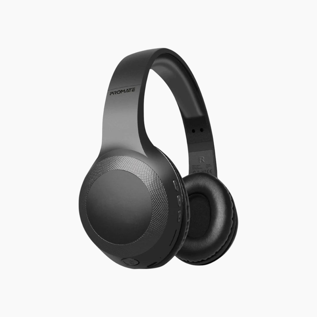 PROMATE LaBoca deep bass over-ear wireless headset with powerful 40mm drivers