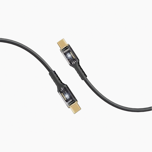 PROMATE LucidLine-CC200 2M USB-C Cable With LED Light (100W)