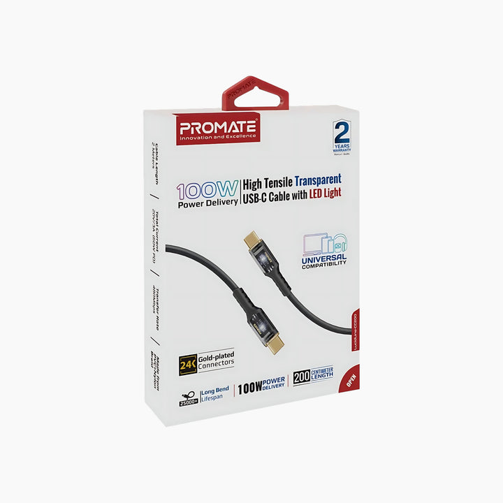 PROMATE LucidLine-CC200 USB-C Cable