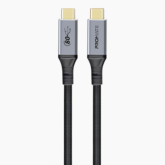كابل شحن PROMATE PowerBolt 5-80G USB-C (1.2 متر)