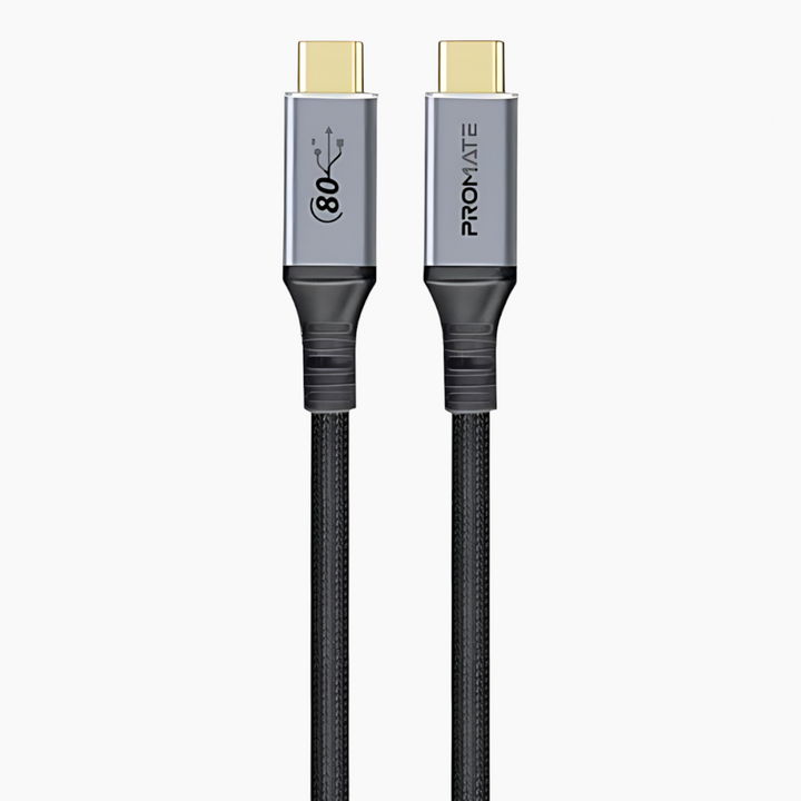 PROMATE PowerBolt 5-80G 1.2 meter USB-C charging cable