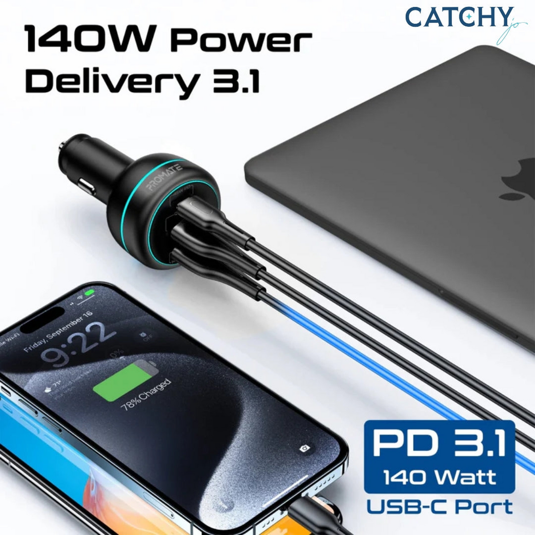 شاحن سيارة PROMATE PowerDrive-230W