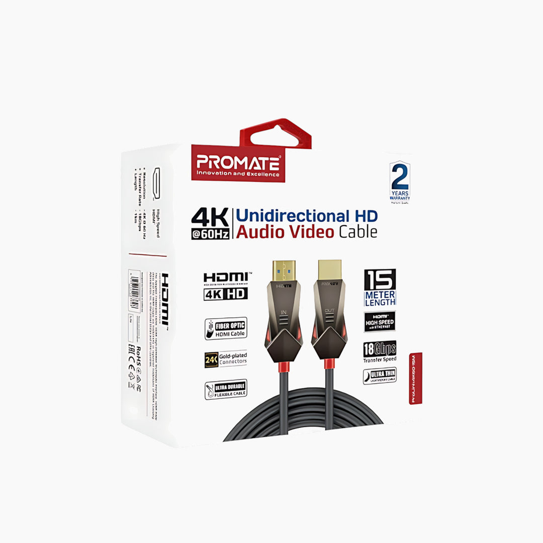 PROMATE ProLink4K60 15 meter HDMI audio video cable