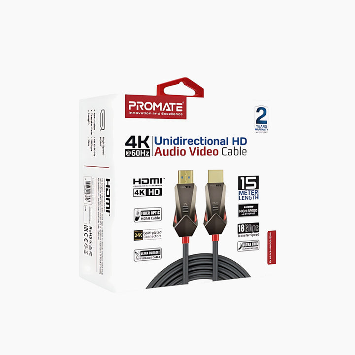 PROMATE ProLink4K60 15 meter HDMI audio video cable