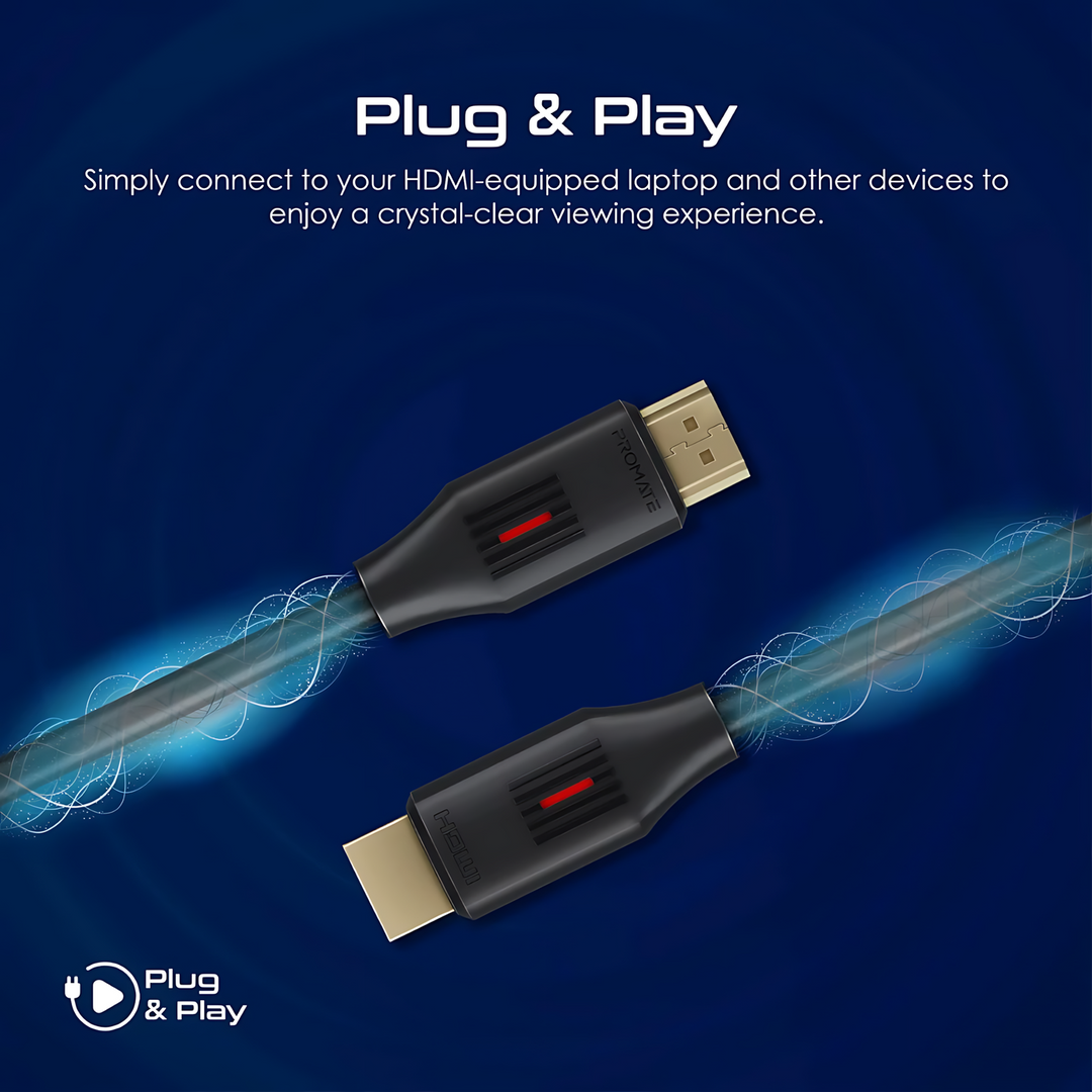 Promate ProLink4K60 5m HDMI cable