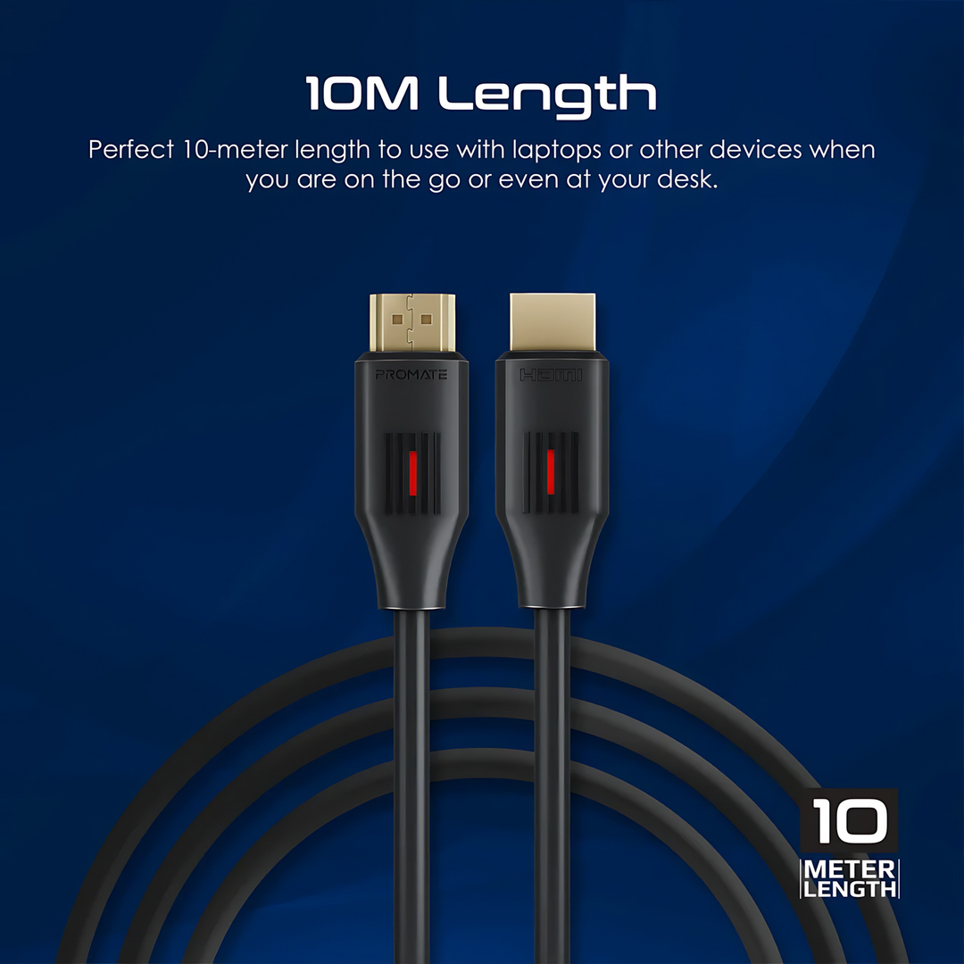 Promate ProLink4K60 10m HDMI cable