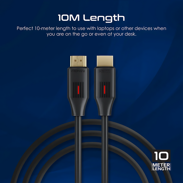 Promate ProLink4K60 10m HDMI cable