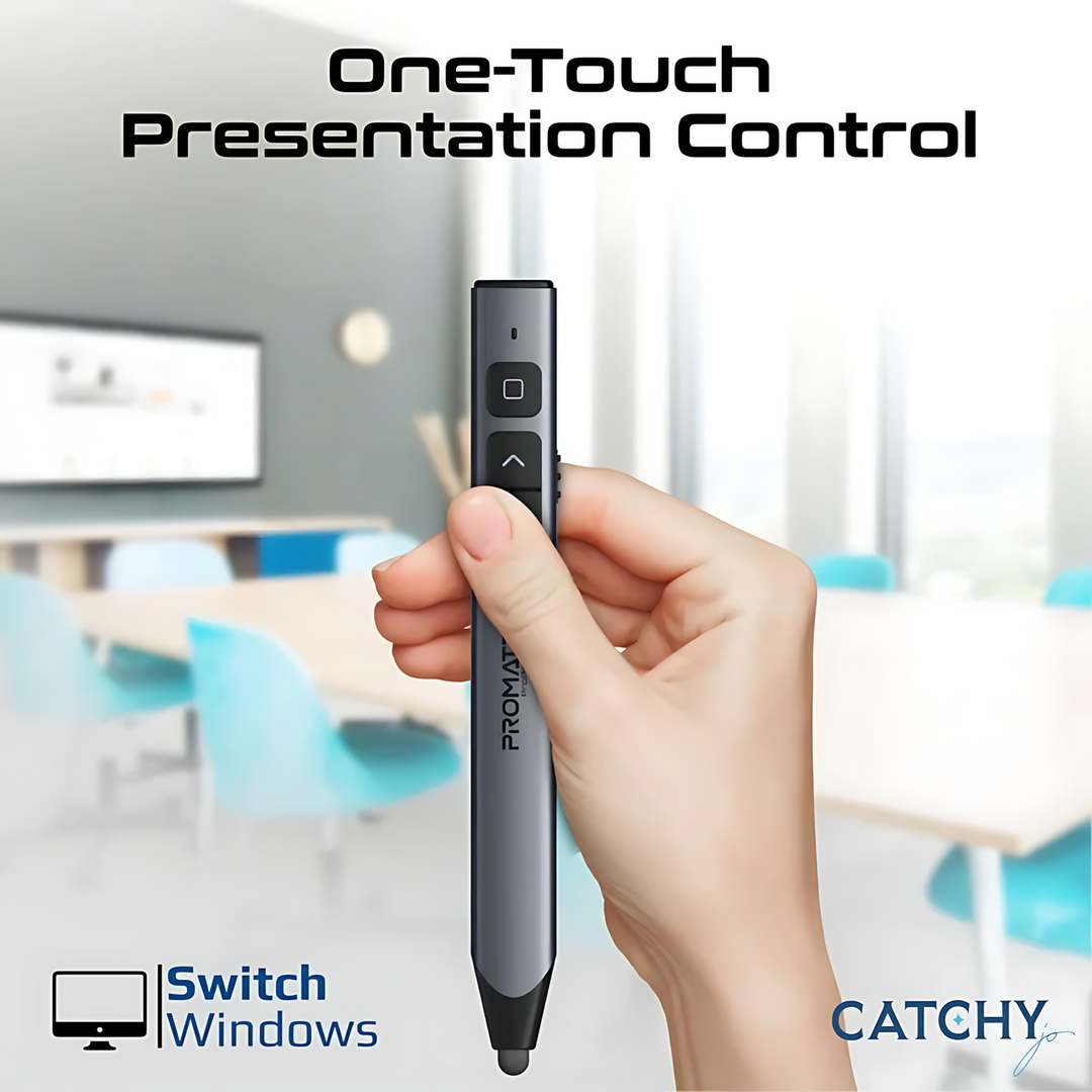 PROMATE ProPointer-S wireless presenter with integrated stylus pen