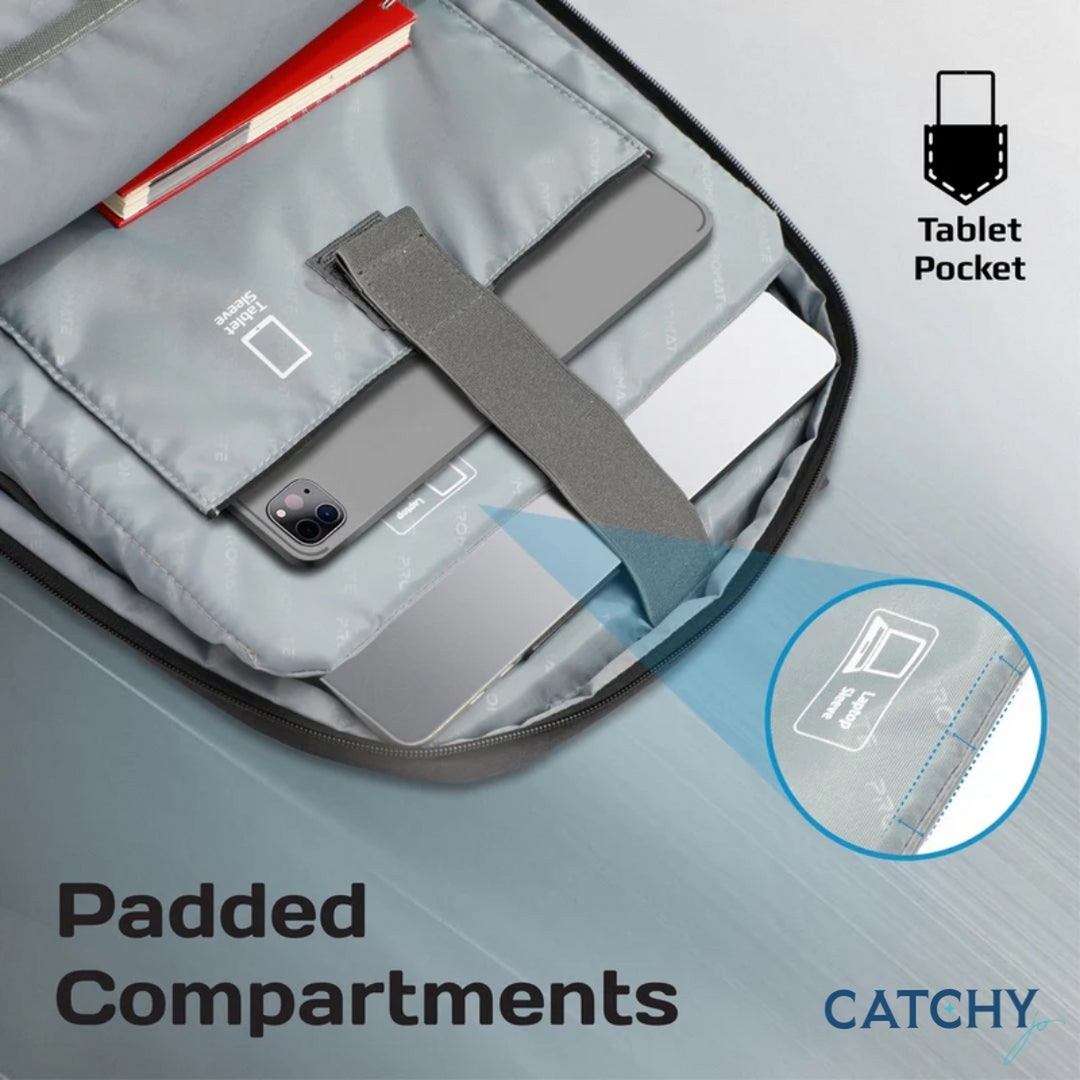 PROMATE Satchel-BP sleek comfort laptop backpack for daily use