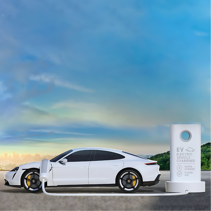 Sharper image Proxy Sharper Image Porsche Taycan Turbo S - 43x15x18Cm - HUNA