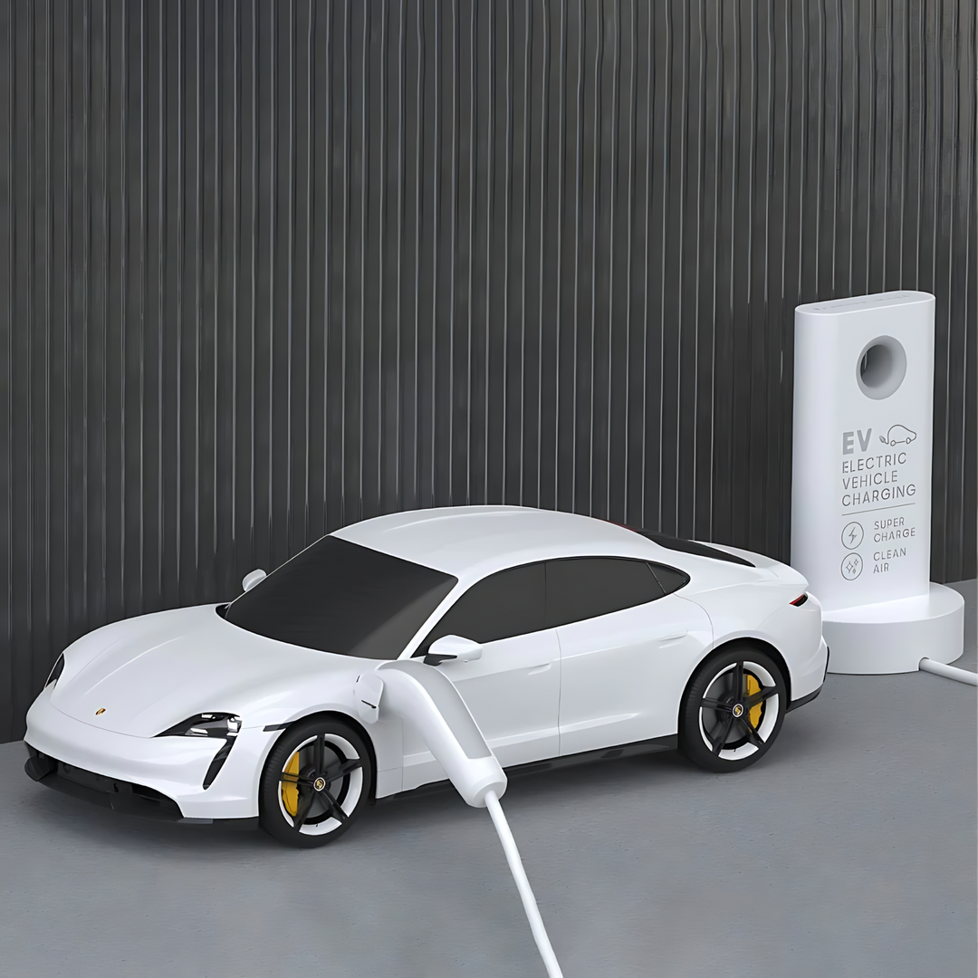 Sharper image Proxy Sharper Image Porsche Taycan Turbo S - 43x15x18Cm - HUNA