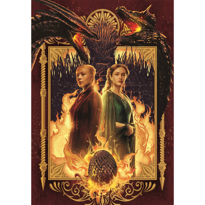 Clementoni House Of The Dragon Compact 1 Puzzle - 1000 Pcs
