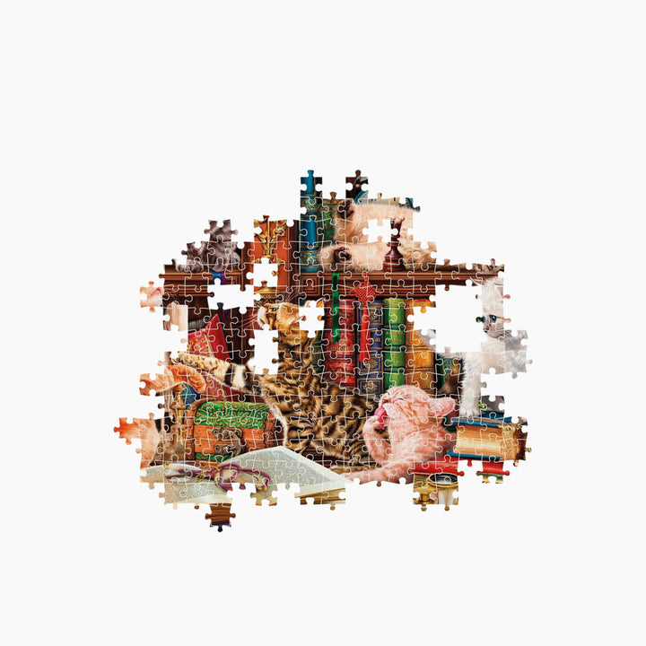 Clementoni Hqc Curious Whiskers 2026 Compa Puzzle - 1000 Pcs