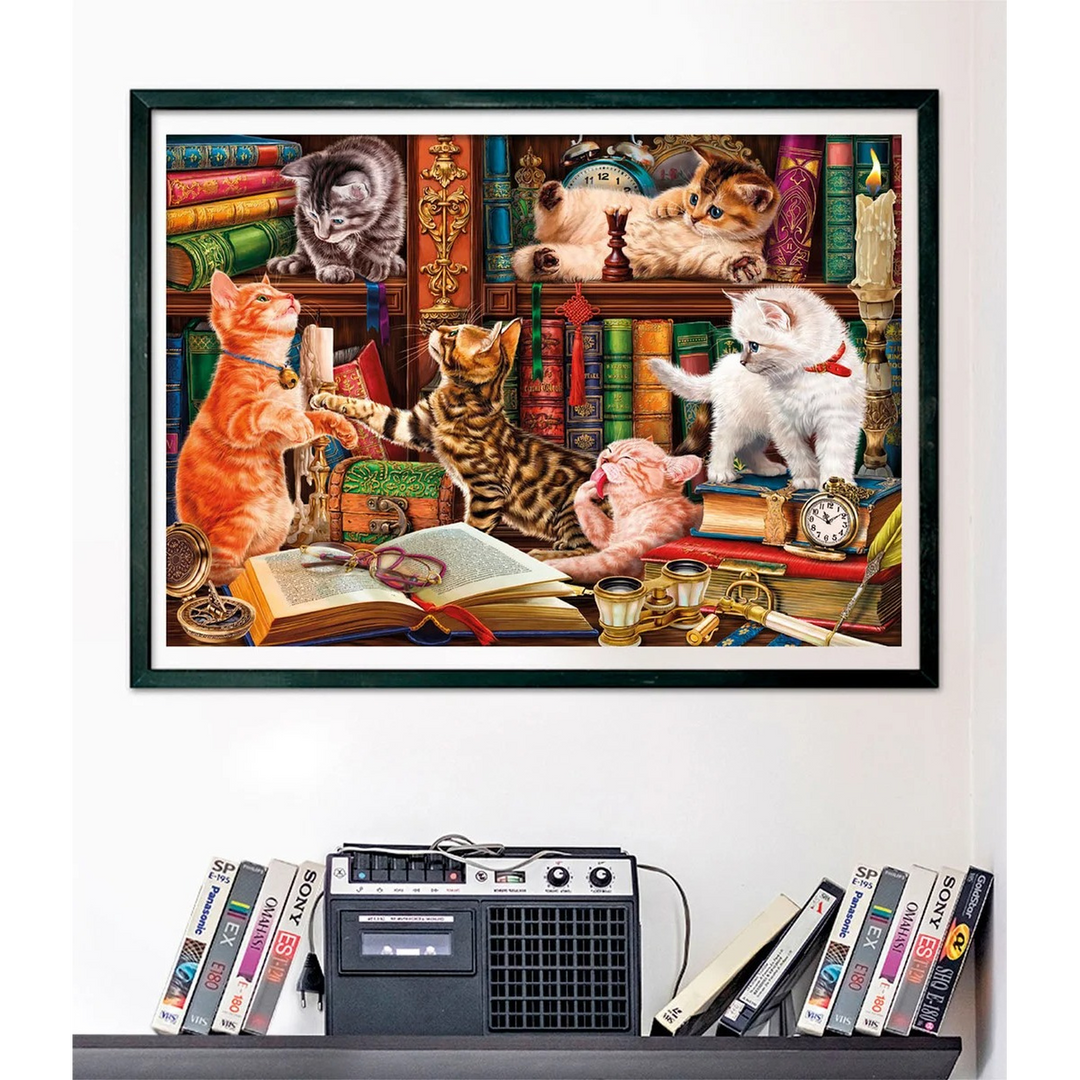 Clementoni Hqc Curious Whiskers 2026 Compa Puzzle - 1000 Pcs