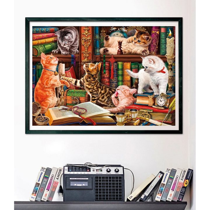 Clementoni Hqc Curious Whiskers 2026 Compa Puzzle - 1000 Pcs