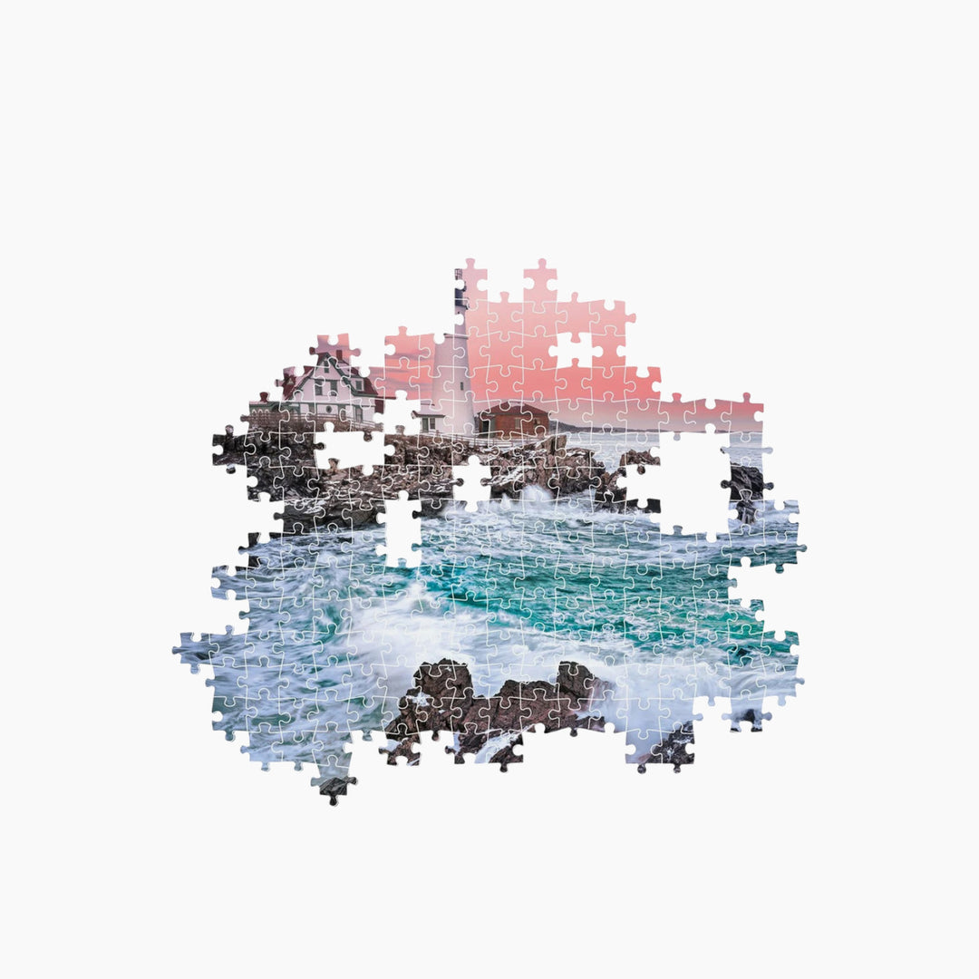 Clementoni Hqc First Snow At Portland Head Puzzle - 1000 Pcs