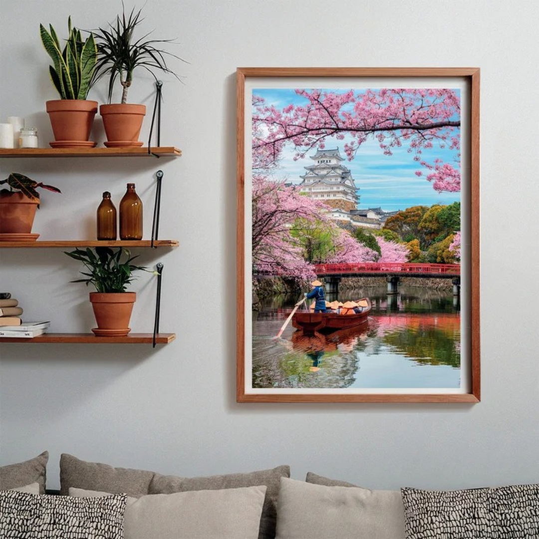 Clementoni Hqc Himeji Castle In Spring Puzzle - 1000 Pcs