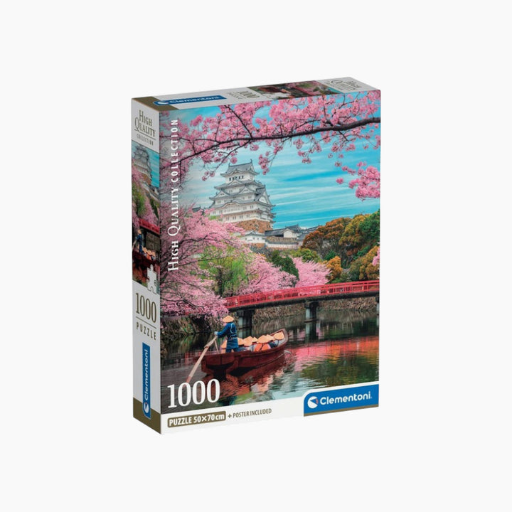 Clementoni Hqc Himeji Castle In Spring Puzzle - 1000 Pcs