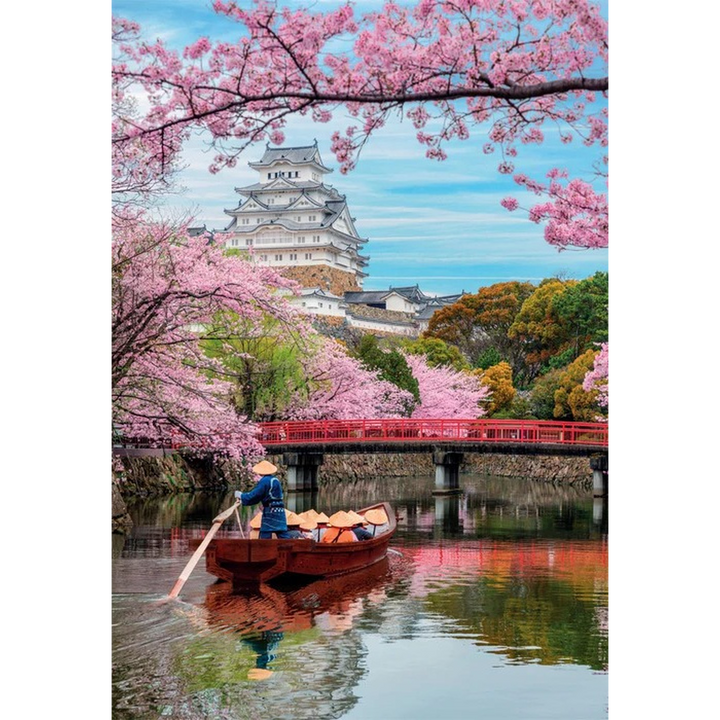 Clementoni Hqc Himeji Castle In Spring Puzzle - 1000 Pcs