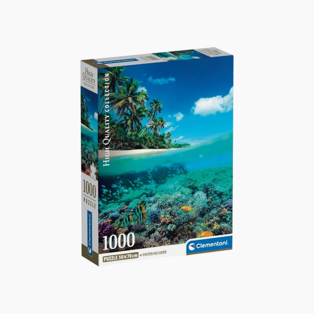 Clementoni Hqc Summer Paradise 2025 Compac Puzzle - 1000 Pcs