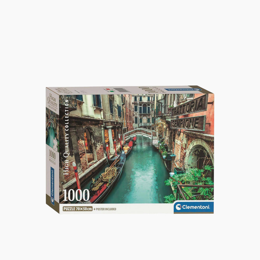 Clementoni Hqc Venice Canal Puzzle - 1000 Pcs
