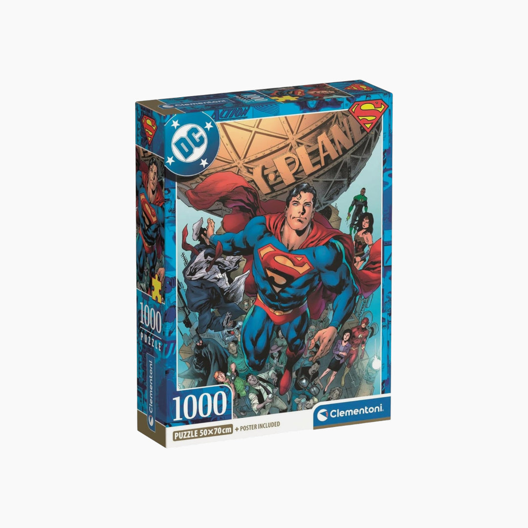 Clementoni Superman 2025 1 Compact Puzzle - 1000 Pcs