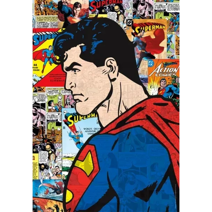 Clementoni Superman 2025 3  Compact Puzzle - 1000 Pcs