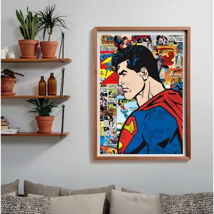 Clementoni Superman 2025 3  Compact Puzzle - 1000 Pcs