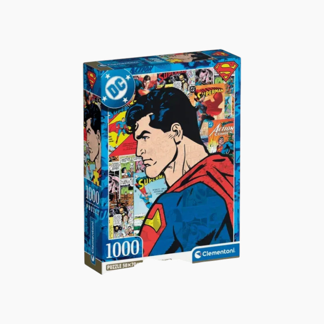 Clementoni Superman 2025 3  Compact Puzzle - 1000 Pcs
