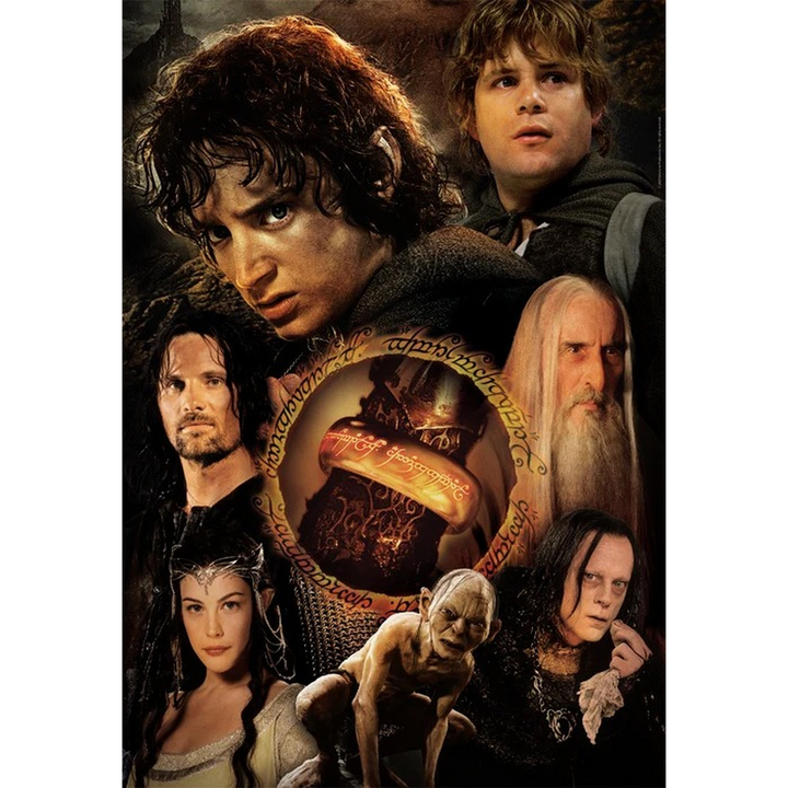Clementoni The Lord Of The Rings Compact Puzzle - 1000 Pcs