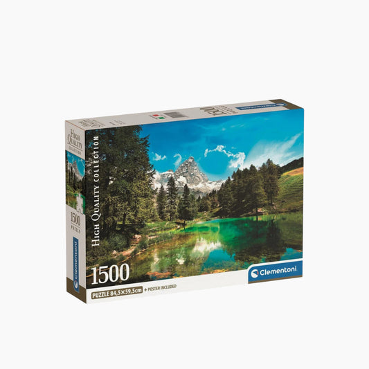 Clementoni Blue Lake Compact Box 2024 Puzzle - 1500 Pcs