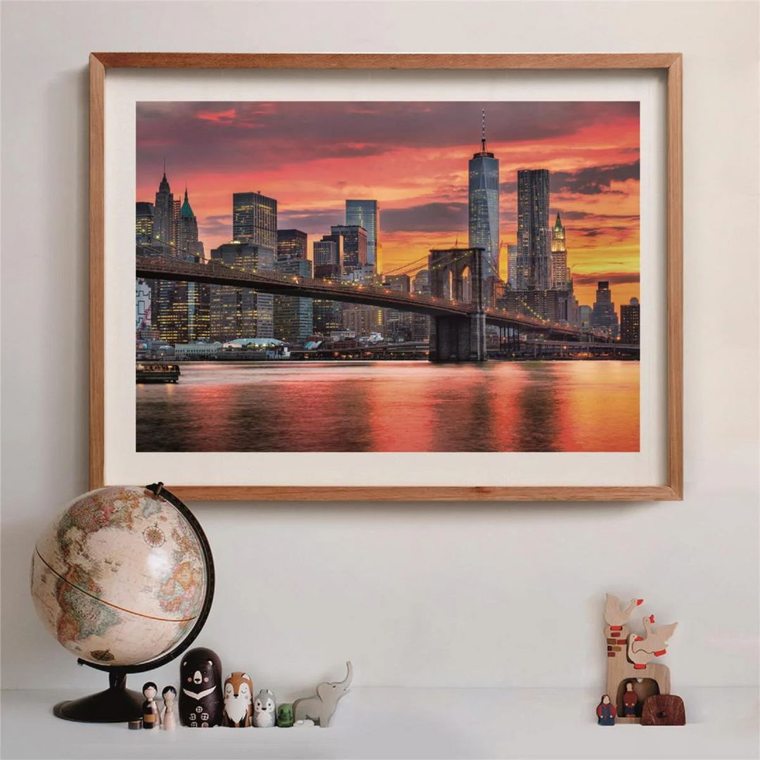 Clementoni East River At Dusk Compact Box  Puzzle - 1500 Pcs