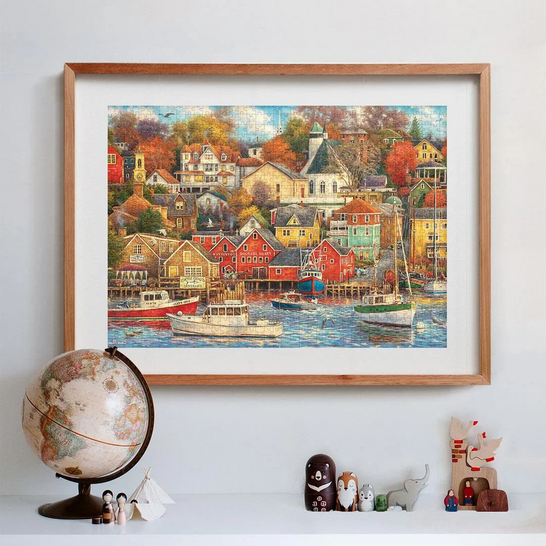 Clementoni Hqc Good Times H. Compact Box  Puzzle - 1500 Pcs