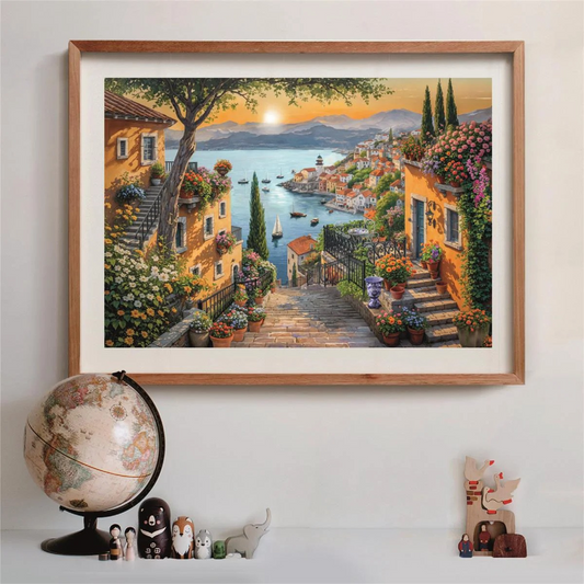 Clementoni Hqc Steps To The Harbor 2025 Puzzle - 1500 Pcs